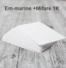 EM-Marine + Mifare 1K комбинированным чипом EM-Marine 125 кГц  + Mifare 1K 13.56 Упаковка 200 штук. 