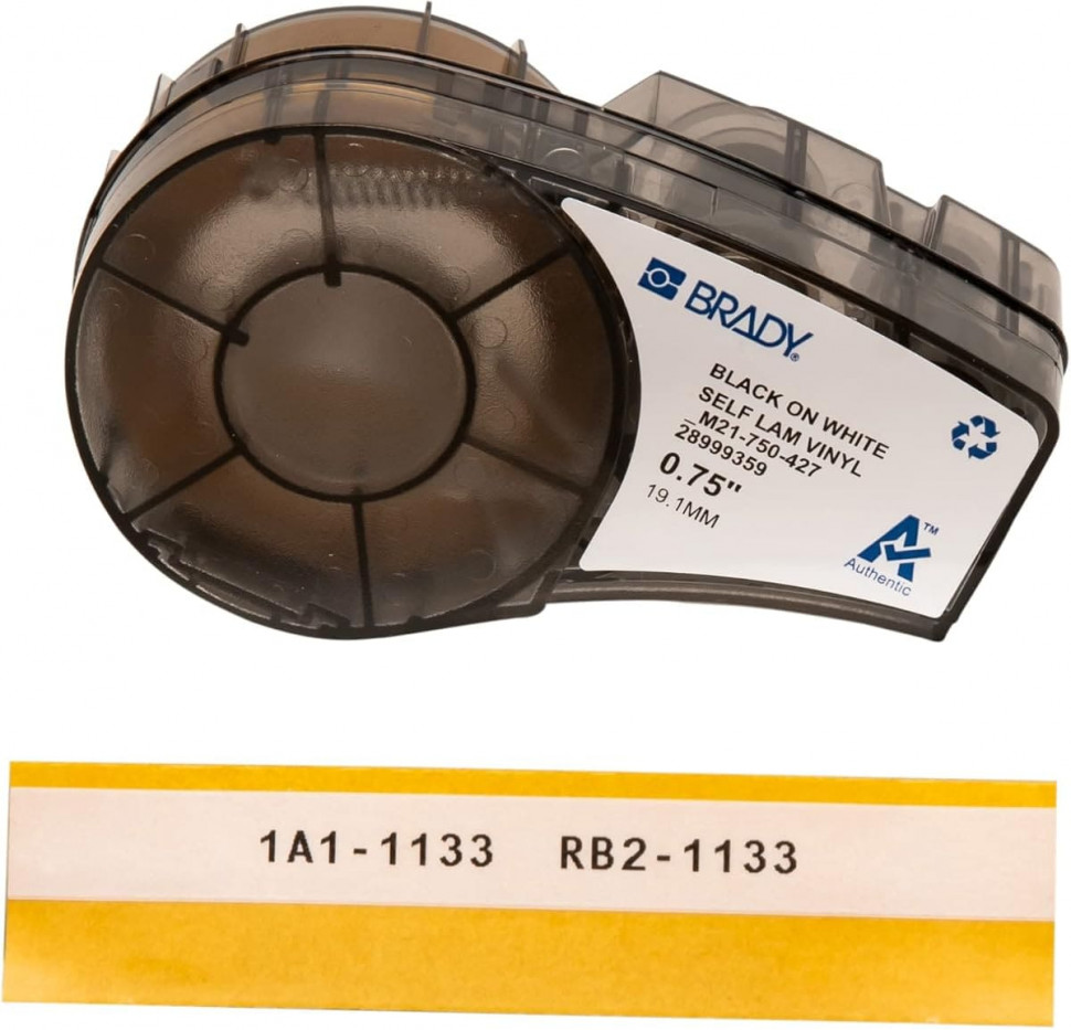 M21-750-427 самоламинирующиеся кабельные маркеры для Brady m21 